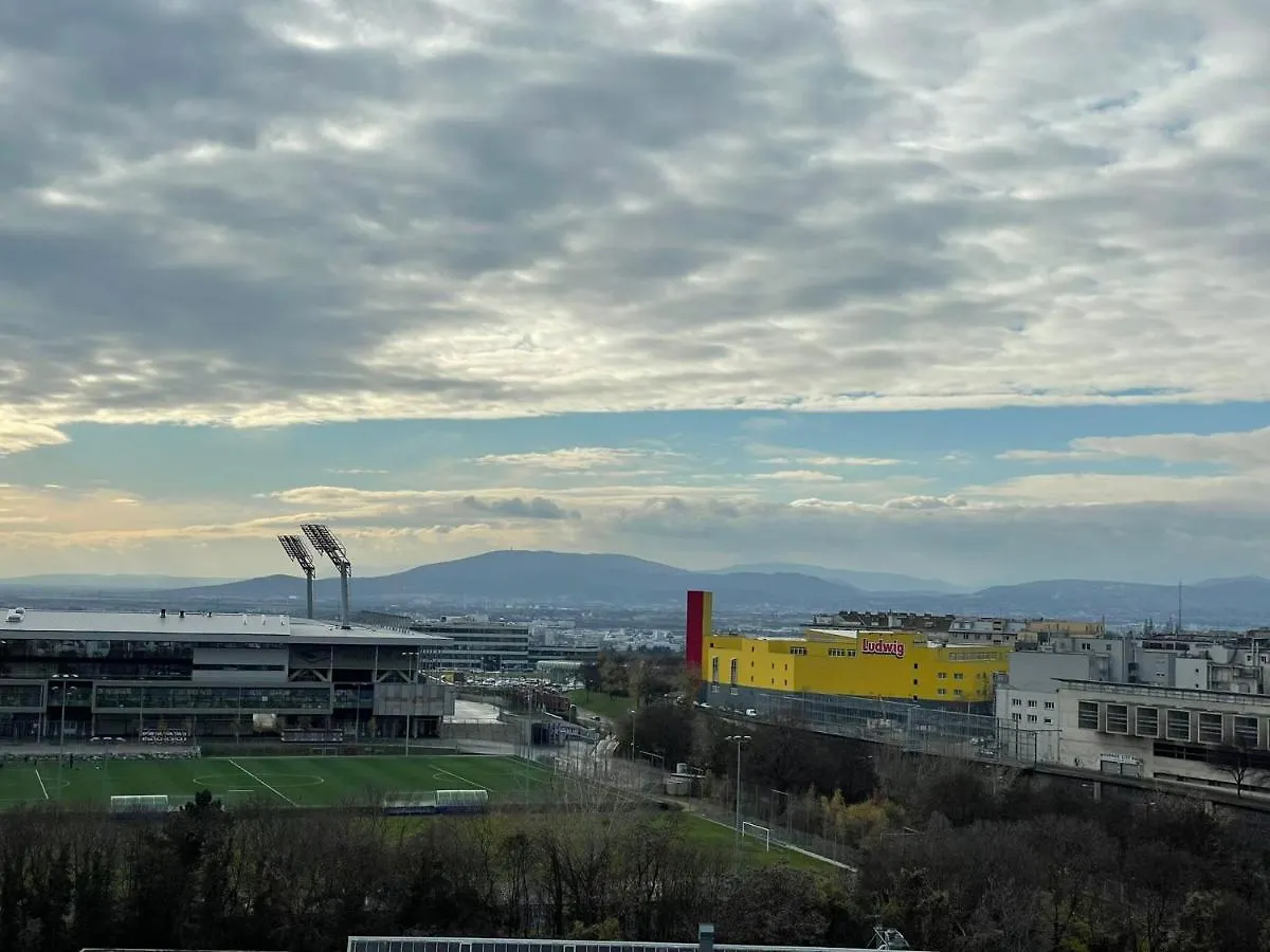 Apartment Ferienwohnung Restify10 - Skyline View - Fitness - Garge - Modern Wien