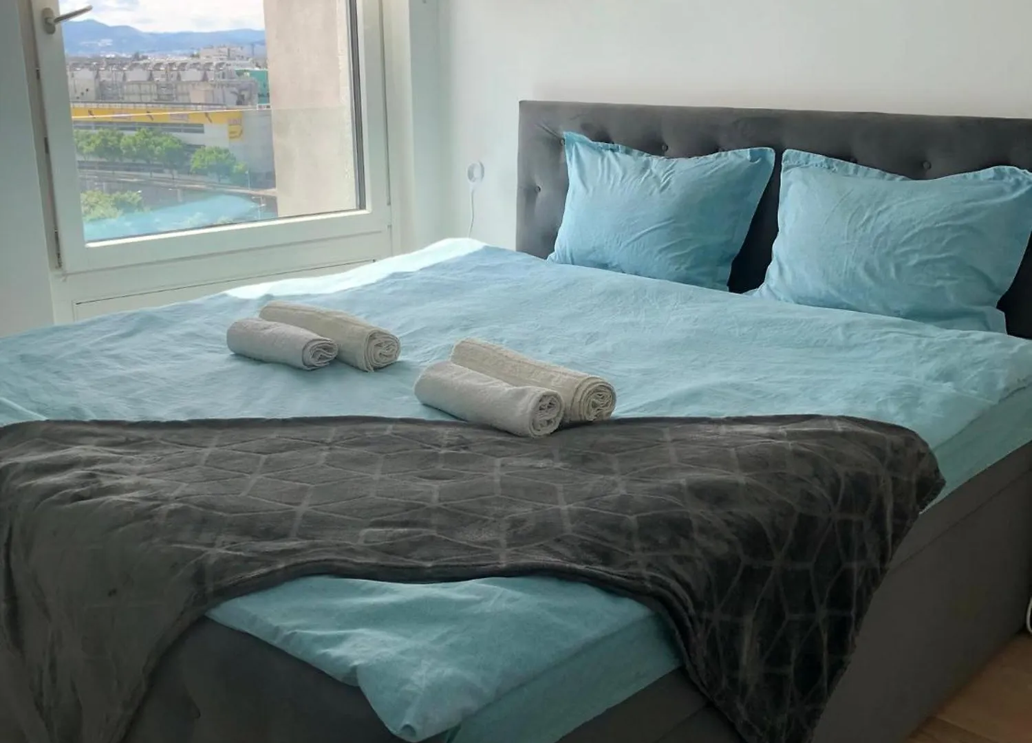 Ferienwohnung Restify10 - Skyline View - Fitness - Garge - Modern Wien